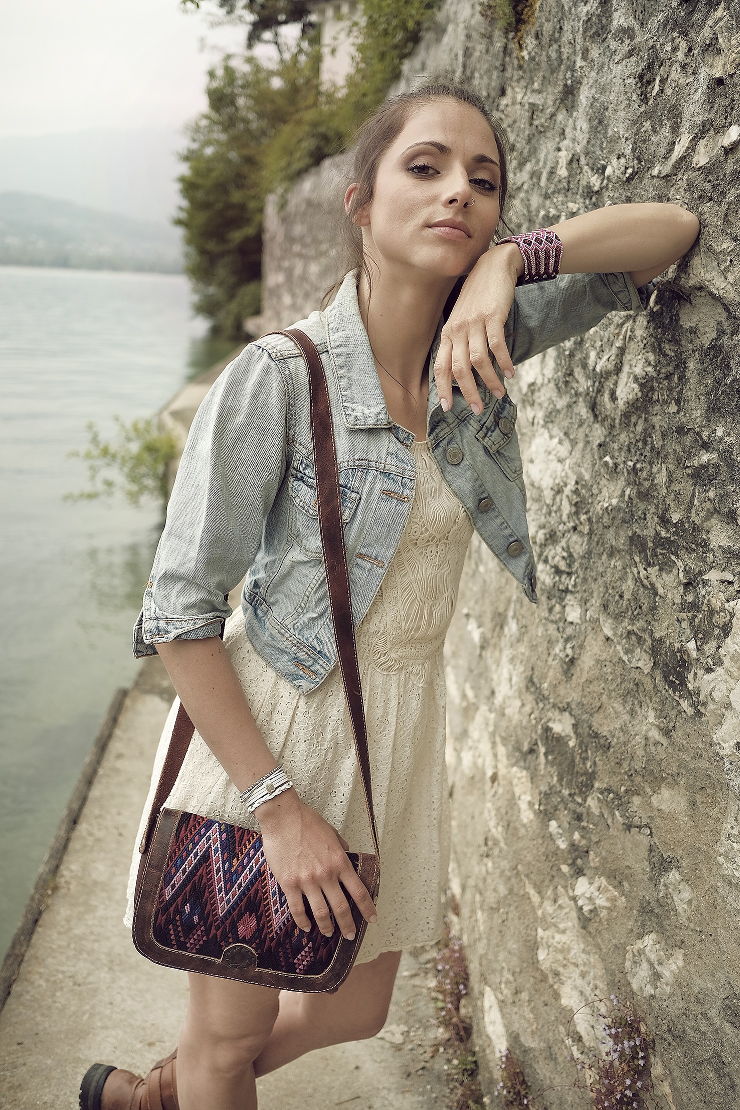 sac a main bandouliere coloré guatemala